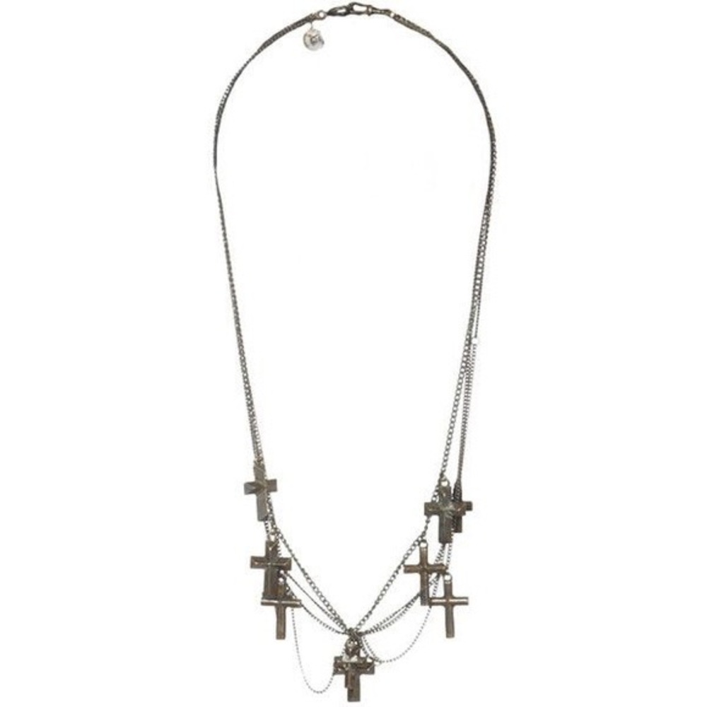 All saints kaya cross necklace